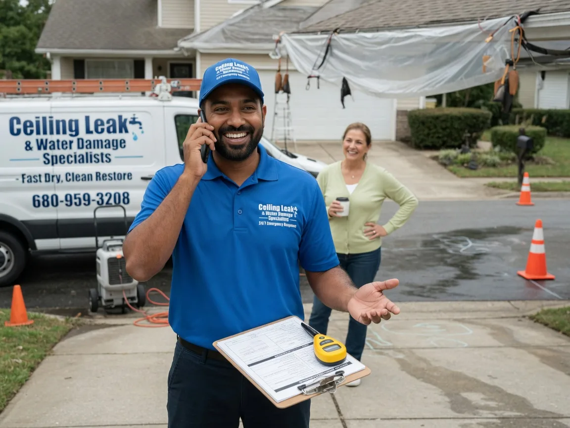 Ceiling Leak Cleanup Orrtanna, PA FAQs